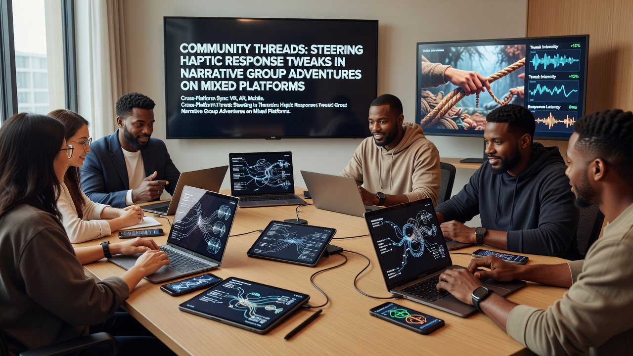 Detailed haptic response charts shared in community discussions for mixed-platform group play