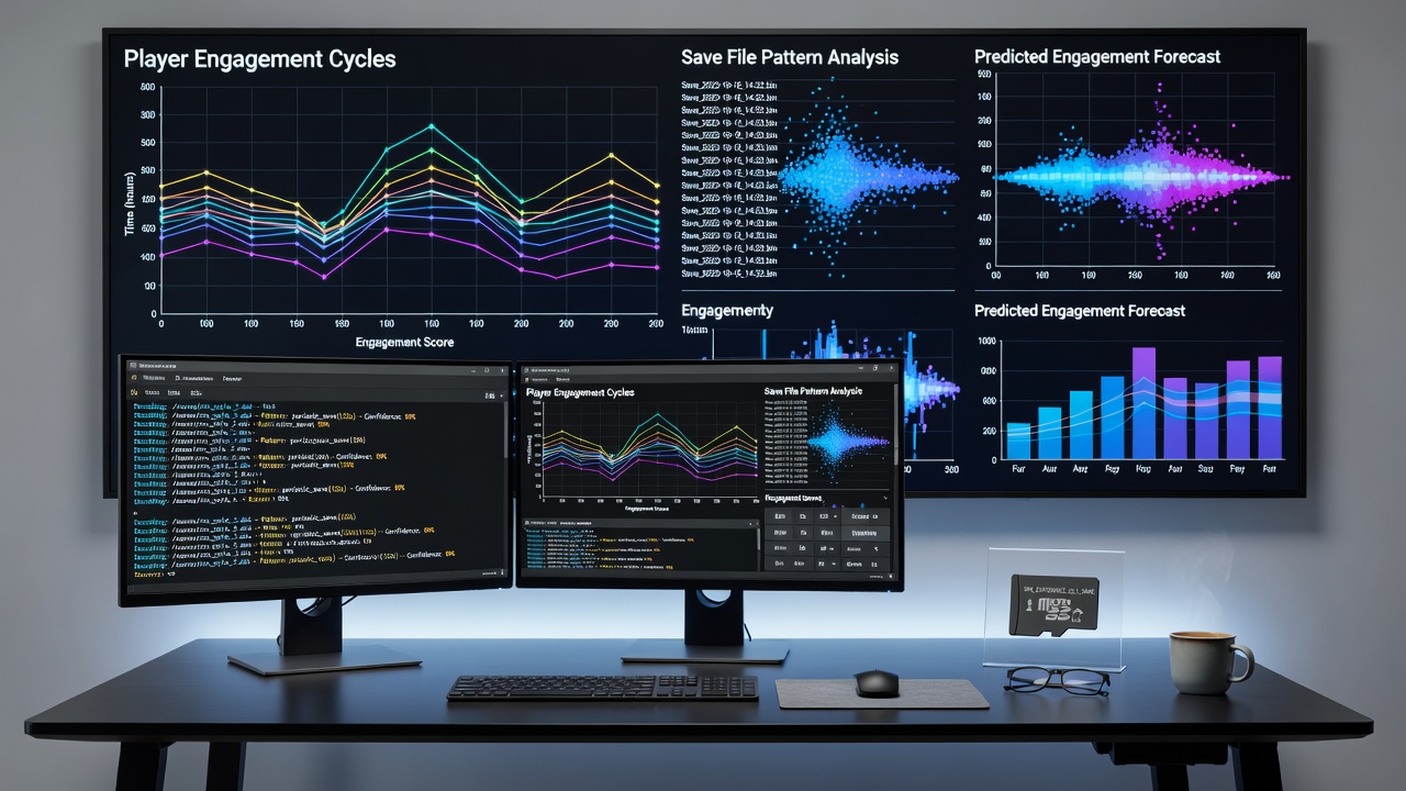 Detailed chart illustrating predicted engagement cycles derived from decoded simulation save file patterns