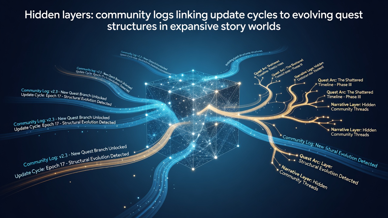Community logs displayed across gaming forums showing quest evolution patterns