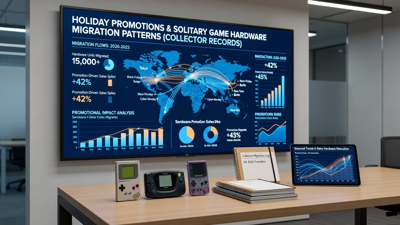 Detailed charts from collector archives tracking solitary hardware migration during promotions